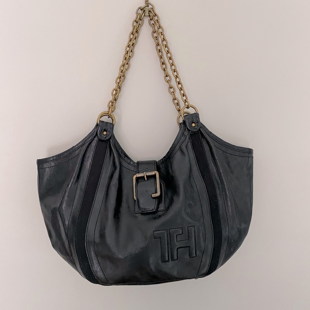 Tommy Hilfiger Black Leather Purse